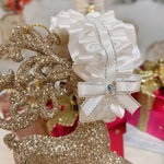 うさぎ☆フリルヘッドドレス♡限定キラキラホワイト♡