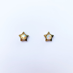 スターピアス／イヤリング　樹脂ピアス　サージカルステンレスピアス