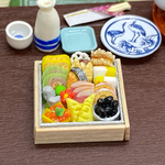 新作　ミニチュアおせち２０２１「二の重」