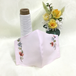 花飾り【一点】③シルク手刺繍