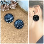ブラックパイソン ピアス/イヤリング