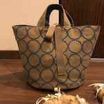 【受注製作】ミナペルホネン ハンドメイド 丸底トートバッグ