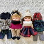 【在庫販売】4点セット♡メルちゃん ソランちゃん 服 ワンピース