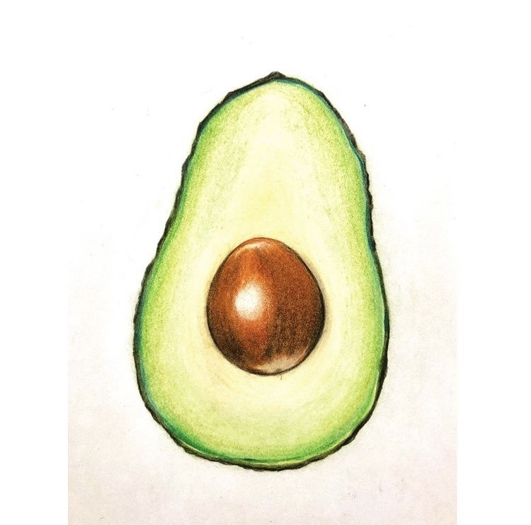 色鉛筆画 ピザポテト(原画) 色鉛筆画 堅あげポテト原画 - メルカリ