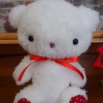 もこもこくまちゃん(ホワイト)