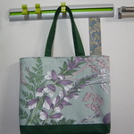 フランス生地テヴノン社「アカンサス」柄トートバッグ