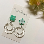 風のアクセサリー　ピアス　イヤリング