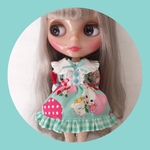 ウサギさんワンピース＆ニーハイストッキング♡mint