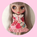 ウサギさんワンピース＆ニーハイストッキング♡pink