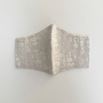 ★SALE【Liberty Flower Mask 】01:gray