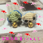 送料負担！受注生産☆【コロコロ豆にゃんこ♪】