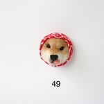 [49] 柴犬マグネット（柴ずきん）