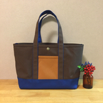 【送料込】帆布トートバッグ横長no.9