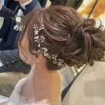 小枝アクセサリー　ヘッドドレス　 フラワー