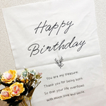 誕生日タペストリー