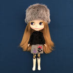 【ブライス】ロシア帽・グレー