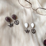 antique bijou/ earring pierce  