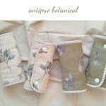 ○antique botanicalよだれカバー〇リバーシブル