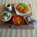 牡蠣定食（ミニチュアフード、ミニチュア）