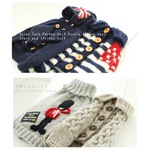 po＊様専用お買い物ページ Union Jack paker knit Double button cable pattern  knit Stars and Stripes 兵隊さんのニット