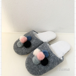 新作♡ 冬　モコモコ　スリッパ　