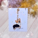コーギー🐶ワンコのマスクチャーム♡ 犬好きさん🐶 【ピアス･イヤリングへ変更可能‼︎変更希望の方はメッセージください♡】