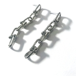「#6099」6連 鎖 ロング ピアス 金具 ✴︎2個セット