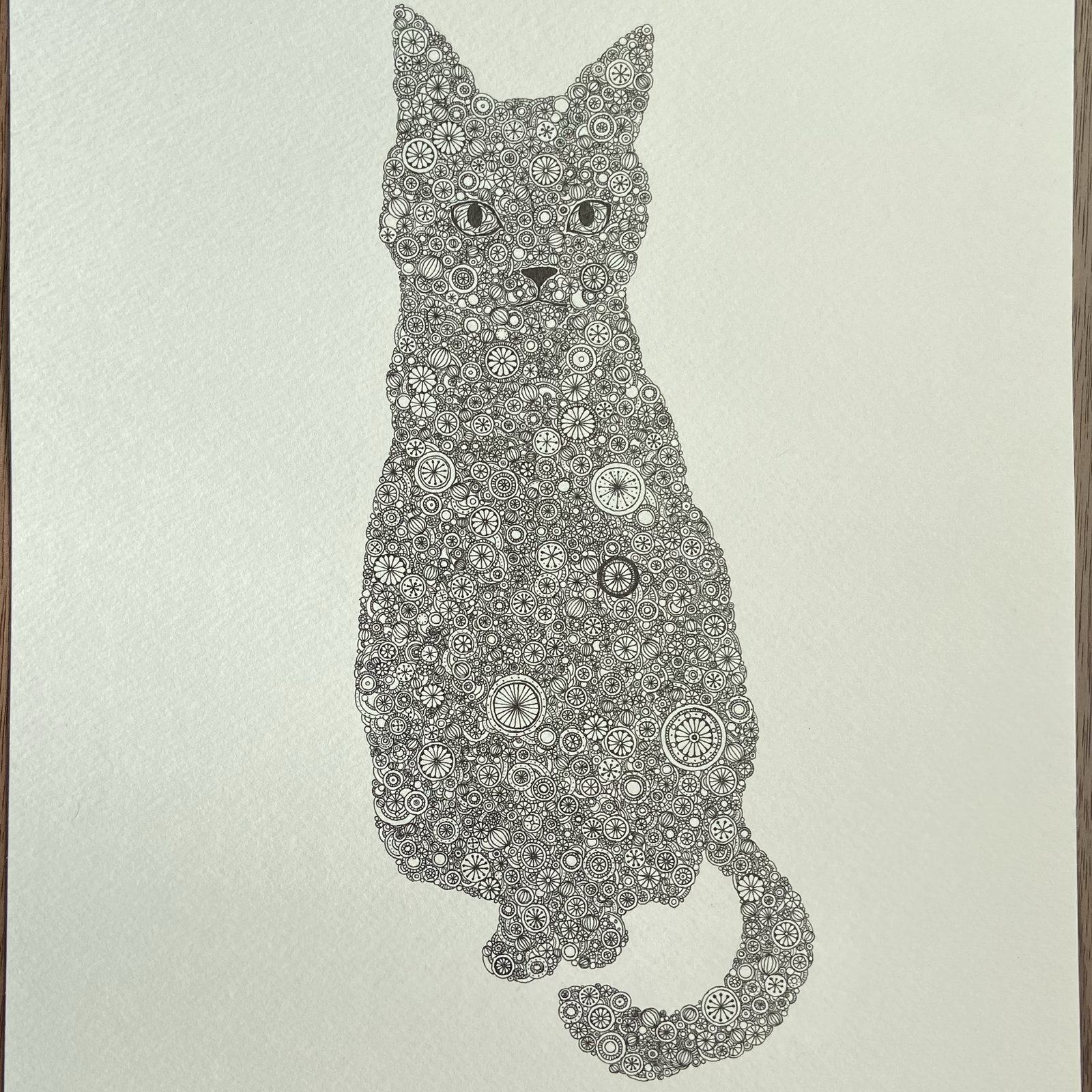 原画】猫の細密画 - A-KANYA'S GALLERY | minne byGMOペパボ 国内最大