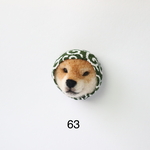 [63] 柴犬マグネット（柴ずきん）
