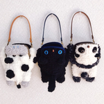 chaue1226様専用💕フカフカラブリーセット🐼🐮🐈‍⬛💕