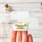 handmade with love ～心をこめて作りました～　ラッピングはんこ