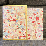 おすそ分けファイルBOOK型&平袋セット　レトロアニマルクリスマス