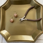 アンティーク風イタリー製パーツが素敵なピアスhttps://www.instagram.com/ranunculus16