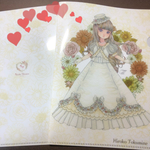 Hiroko Tokumineドレス A5クリアファイル