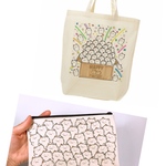 再販★【セット商品】ねっこねこエコバッグ＆ポーチ