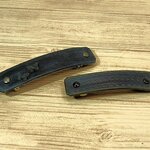 『のん様ご予約品』ネイビーの革バレッタ（２個セット）