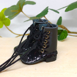 革細工 ミニチュアエナメルロングブーツ　一足　miniature boots.
