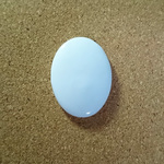 TCCf☆2.5x1.8CM DIY用白磁☆ポーセラーツ用白磁 2個セット