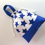 お着替え袋【スター】巾着 体操服袋 体操服入れ お着替え入れ 持ち手付き 入園グッズ 入学グッズ 北欧風