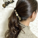 バナナクリップ ❤️ ヘアクリップ