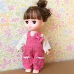 ピンクサロペット ＊メルちゃん メルちゃん服 ソランちゃん ソランちゃん服