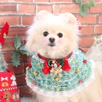 プレミアム✨クリスマスデコリバーシブルケープチョーカー🎄❤️