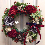 【再販】ケイトウのクリスマスリース♡