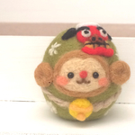 幸せ招く☆さる獅子舞