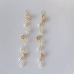 揺れる小枝ピアス/イヤリング