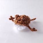 マルメタピオカガエルのあみぐるみマスコット