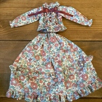 【youchien006様専用】La  porte-bonheur 専用ドール服　リバティ生地　ベッツィ