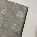刺繍生地　花柄