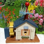 ✴トールペイント・水車小屋の貯金箱