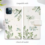 花柄 多機種対応●手帳型 シンプルライフ iPhone17e/iPhone17/iPhoneAir/iPhone17Pro/iPhone17ProMax/iPhone16e/iPhone16